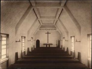 Kirche im Gefängnis, Duisburg-Hamborn: Innenansicht