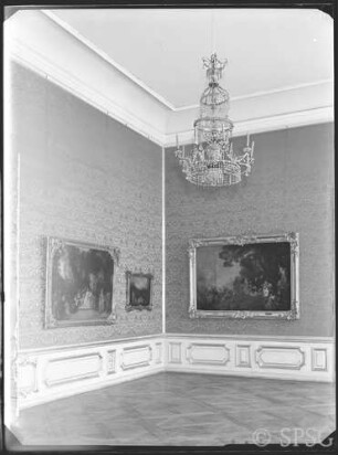 Berlin, Schloss Charlottenburg, Neuer Flügel, Gelbe Atlaskammer, R.: 346.