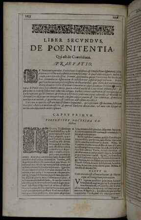 Liber Secundus. De Poenitentia, Qui est de Contritione.