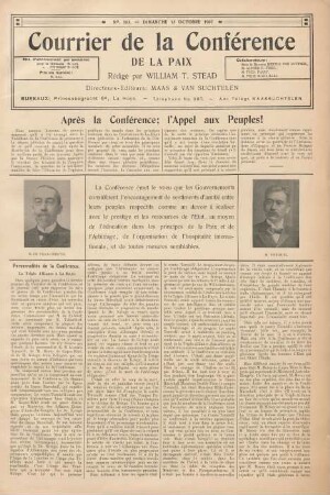 No. 103. Dimanche 13 Octobre 1907