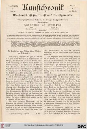 Heft 27 (14. April 1887)