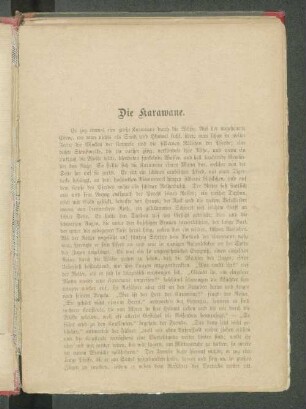 Die Karawane.