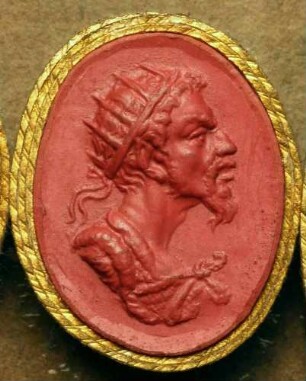 Brustbildnis eines Mannes (Daktyliothek, Das Alterthum nach Lippert und Visconti)