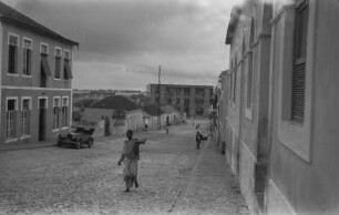 Straßenszene : Straßenszene in einer Stadt
