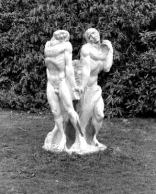 Dresden-Altstadt. Großer Garten (1683, J. F. Karcher; 1873-1895, K. F. Bouché). Figurengruppe