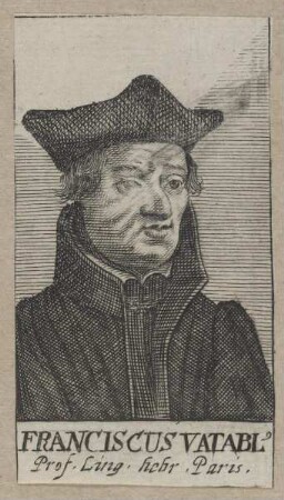 Bildnis des Franciscus Vatablus