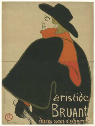 Aristide Bruant dans son cabaret