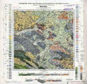 [3713] Hasbergen, Geologische Karte von Preußen und benachbarten deutschen Ländern