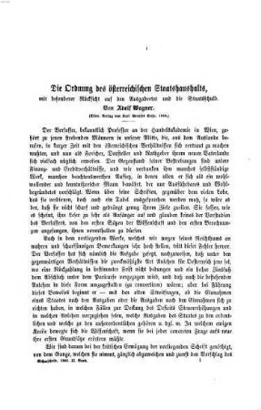 Österreichische Wochenschrift für Wissenschaft und Kunst. 2. 1863