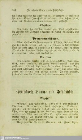 Getrocknete Baum- und Feldfrüchte