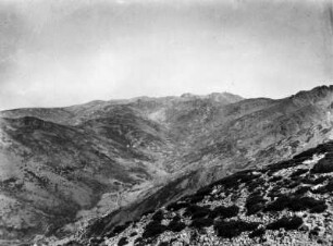 Sierra de Tremedal : Blick über ein Gebirge mit Tal