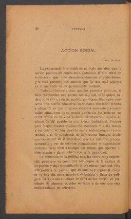 Acción social