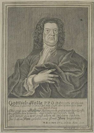 Bildnis des Gottlieb Stolle