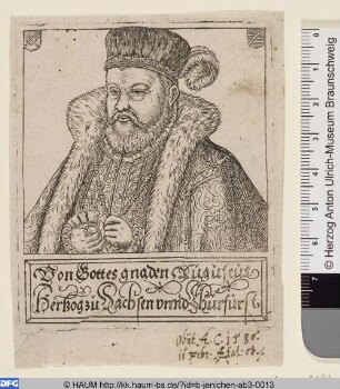 August I., Kurfürst von Sachsen