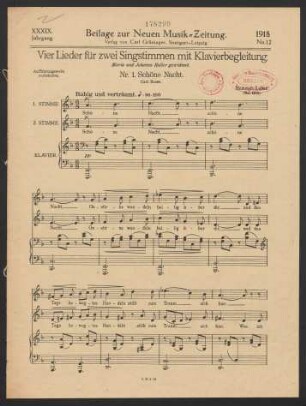 39,12,Musikbeil.: Schöne Nacht