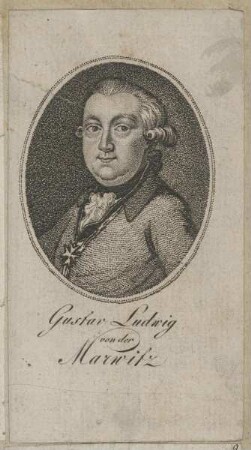 Bildnis des Gustav Ludwig von der Marwitz