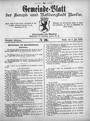 1899,28: No. 28, 9. Juli 1899