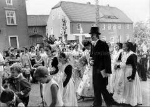 Sorbische Hochzeit in Crostwitz/Oberlausitz