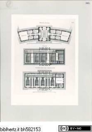 L'architecture considerée sous le rapport de l'art, des moeurs et de la législation (Tafelband), Pl. 41: Bâtiment des Marechaux