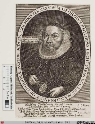Bildnis Georg Philipp Lichtenstein (Liechtstein)