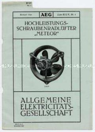 Hochleistungs-Schraubenradlüfter "Meteor" (O) (Liste Kf 2/V, Nr.4)