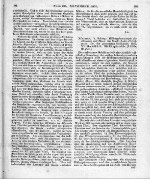 Fleischmann, F. L.: Bildungshemmungen der Menschen und Thiere. Nürnberg: Schrag 1833