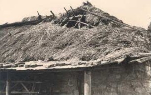 Altes Wohnstallgebäude in Pannewitz : Bauwesen - Wohnung, Exterieur. Ort: Banecy / Pannewitz. Altes Wohnstallhaus.