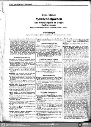 Dritter Abschnitt. Landesbehörden