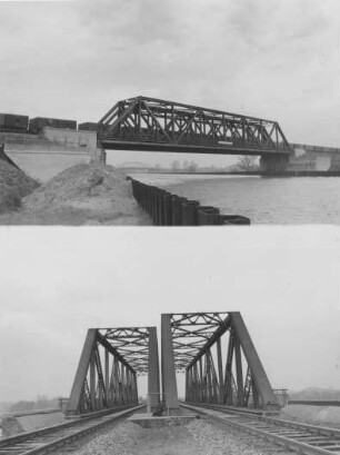 Oberbadener Eisenbahnbrücken/Datteln-Hamm-Kanal