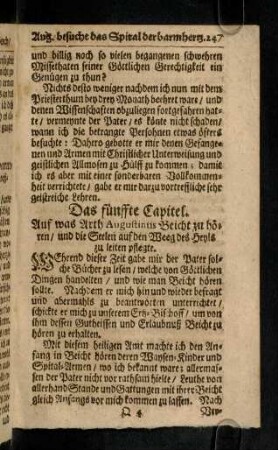 247-269, Capitel V. - XI.