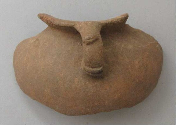 Fragment of a clay vessel