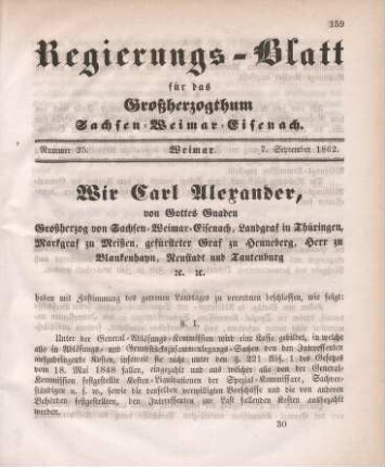 Nr. 25 : 7. September 1862