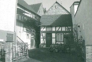 Fachwerkwohnhaus; Nidda, Erbsengasse 5