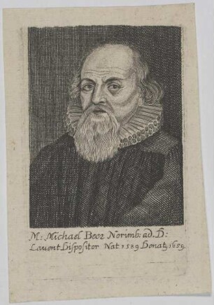 Bildnis des Michael Beer