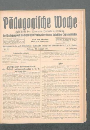 Westfälischer Provinzialverein des Kathol. Lehrerverbandes d. D. R.