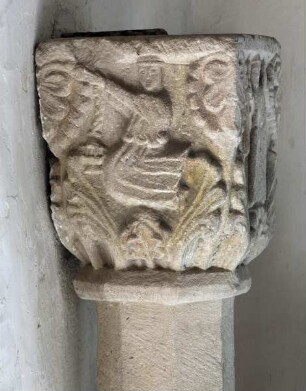 Ehemalige Prämonstratenserklosterkirche Sankt Johannis — Turmhalle — Kapitell