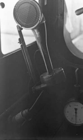 Ulm Hbf. StwI Rangierfunk Mikrofon