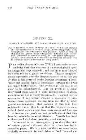 Chapter XX. District Ice-Sheets And Local Glaciers Of Scotland