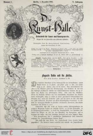 Nummer 5 (1. Dezember 1904)