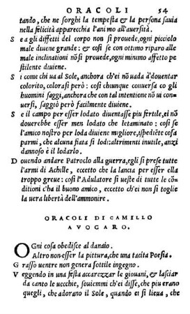 Oracoli Di Camillo Avogaro.