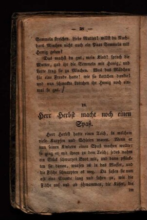 18. Herr Herbst macht noch einen Spaß.
