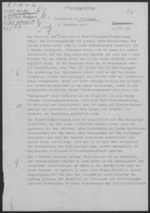 Böblingen: Inspektionsbericht 1959