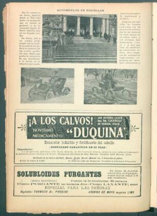 Automóviles en figurillas