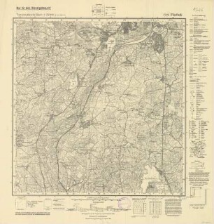 1726 (alte Nr.: 426) Flintbek, Topographische Karte 1:25000 (4 cm - Karte)