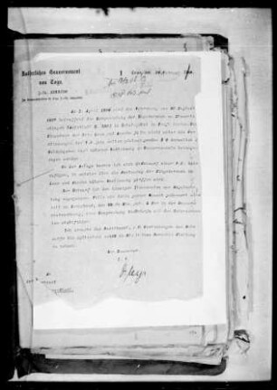 Regelung der Besteuerung der Eingeborenen in Lome und in Anecho. Verordnungsentwürfe des Kaiserlichen Gouverneurs und Stellungnahme des Bezirksamtmannes von Lome-Stadt. Dienstanweisung des Kaiserlichen Gouverneurs vom 25. Juni 1909 zu der Verordnung vom 15. März 1909 betr. die Besteuerung der Eingeborenen in Lome und Anecho
