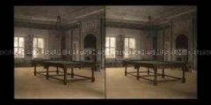 Billardsaal im Schloss Hohenzieritz