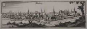 Altenburg um 1650 (aus Merian/Obersachsen)