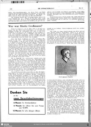 Wer war Moritz Großmann?