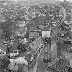 Altstadt von Tangermünde : Blick vom Eulenturm Richtung Norden