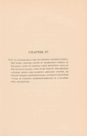 Chapter IV. Road to Djodjokarta ...